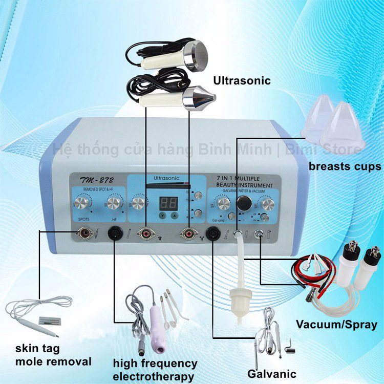 máy chăm sóc da 7 chức năng tm 272